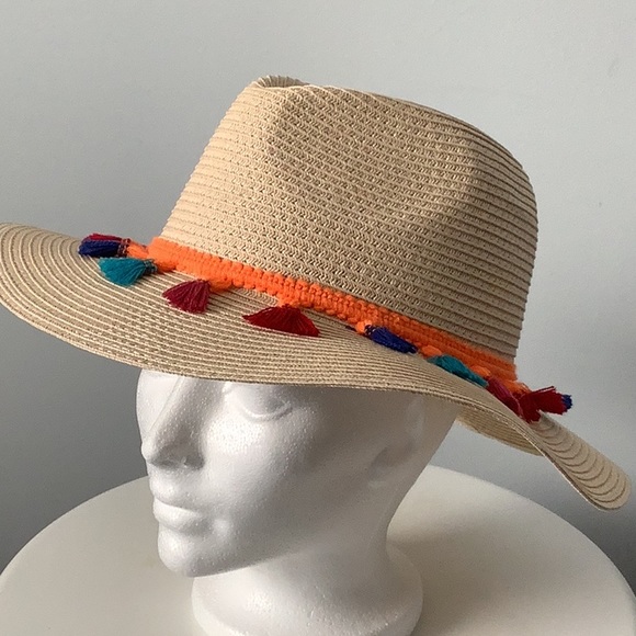 PANAMA Style Straw Hat 🌟New - Picture 4 of 11